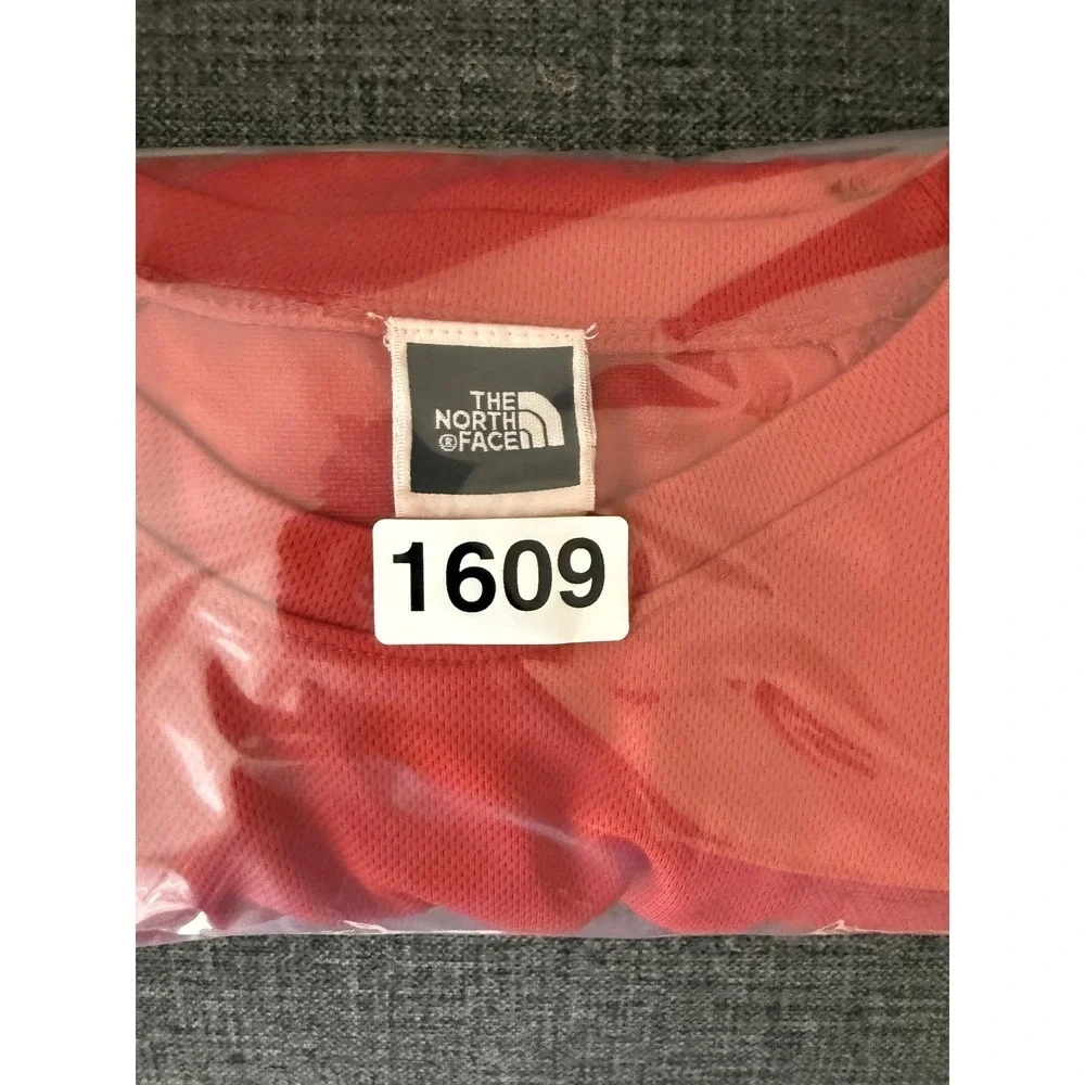 The North Face Shirt Mens Large Red VaporWick Long Sleeve Athletic Top Running